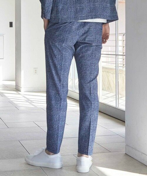 MEN'S BIGI / メンズビギ その他パンツ | シアサッカーグレンチェックプリントスラックス | 詳細11