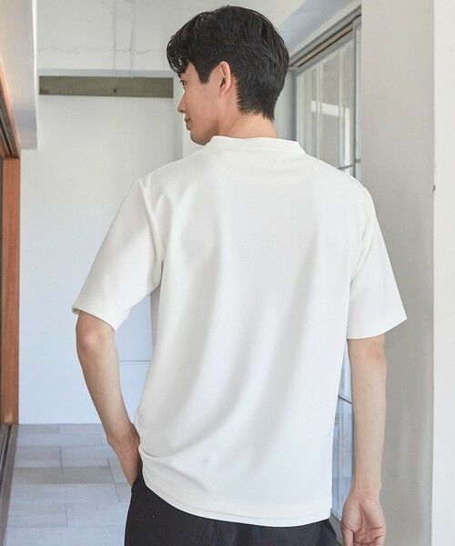 MEN'S BIGI / メンズビギ Tシャツ | ふくれJQDフェイクレイヤードキーネックT | 詳細3