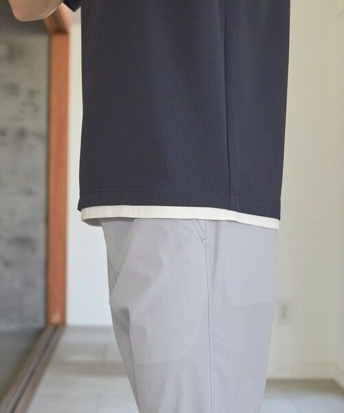 MEN'S BIGI / メンズビギ Tシャツ | ふくれJQDフェイクレイヤードキーネックT | 詳細19