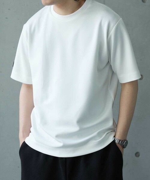 MEN'S BIGI / メンズビギ Tシャツ | 【接触冷感／キシリトールプリント】南極モチーフ ワンポイントデザインTEE | 詳細1