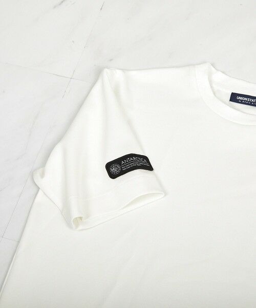 MEN'S BIGI / メンズビギ Tシャツ | 【接触冷感／キシリトールプリント】南極モチーフ ワンポイントデザインTEE | 詳細13