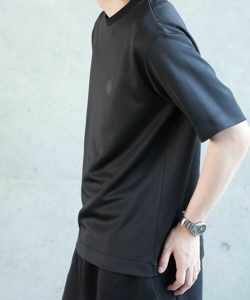 MEN'S BIGI / メンズビギ Tシャツ | 【接触冷感／キシリトールプリント】南極モチーフ ワンポイントデザインTEE | 詳細15