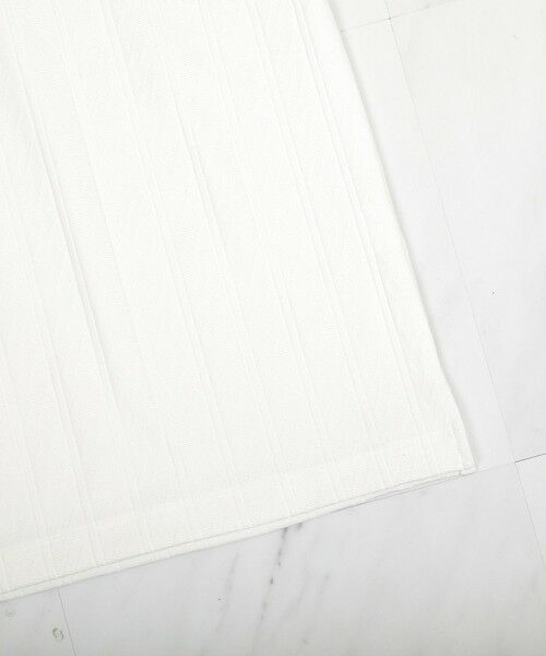 MEN'S BIGI / メンズビギ Tシャツ | ストライプウェーブジャガード VネックTシャツ | 詳細3