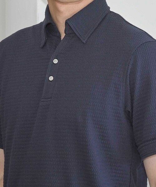 MEN'S BIGI / メンズビギ ポロシャツ | カットサッカースキッパーポロシャツ | 詳細7