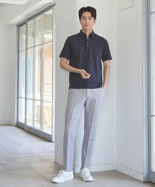 MEN'S BIGI / メンズビギ ポロシャツ | カットサッカースキッパーポロシャツ | 詳細8