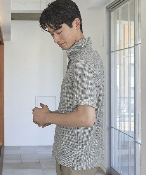 MEN'S BIGI / メンズビギ ポロシャツ | スクエアJQDスキッパーポロシャツ | 詳細2