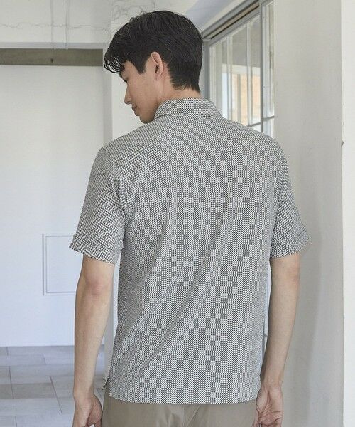 MEN'S BIGI / メンズビギ ポロシャツ | スクエアJQDスキッパーポロシャツ | 詳細3