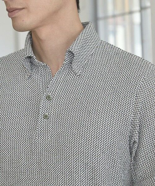 MEN'S BIGI / メンズビギ ポロシャツ | スクエアJQDスキッパーポロシャツ | 詳細4