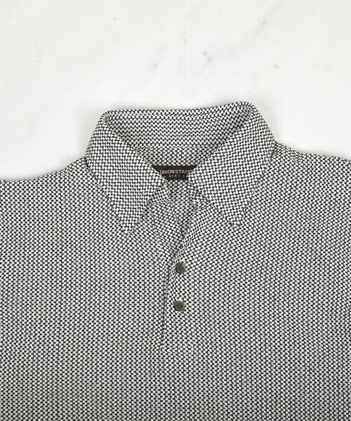 MEN'S BIGI / メンズビギ ポロシャツ | スクエアJQDスキッパーポロシャツ | 詳細7