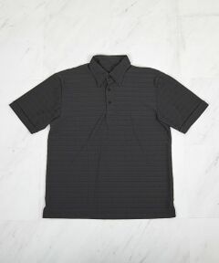 MEN'S BIGI / メンズビギ ポロシャツ | ストレッチポリジャガードボーダーポロ