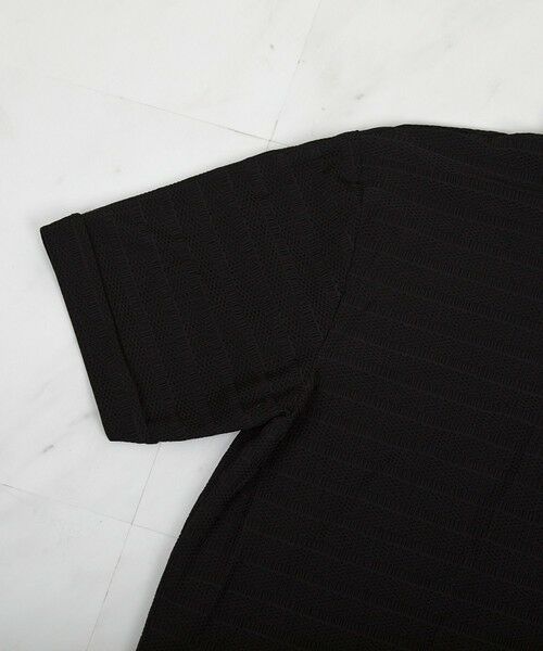 MEN'S BIGI / メンズビギ ポロシャツ | ストレッチポリジャガードボーダーポロ | 詳細11