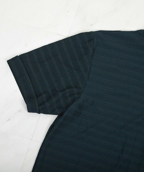 MEN'S BIGI / メンズビギ ポロシャツ | ストレッチポリジャガードボーダーポロ | 詳細18