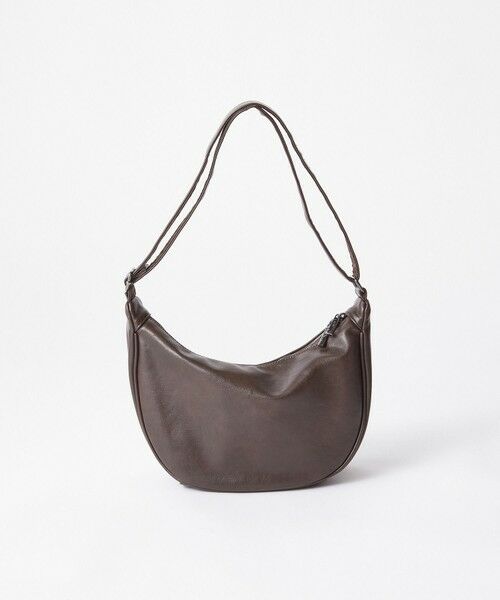 MEN'S BIGI / メンズビギ ショルダーバッグ | fulcroショルダーバッグアーチS（ブラウン）