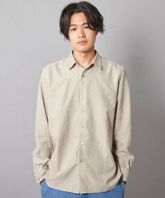 MEN'S BIGI / メンズビギ シャツ・ブラウス | リラックスフィット フェイクスウェードシャツ
