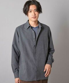 MEN'S BIGI / メンズビギ シャツ・ブラウス | リラックスフィット フェイクスウェードシャツ