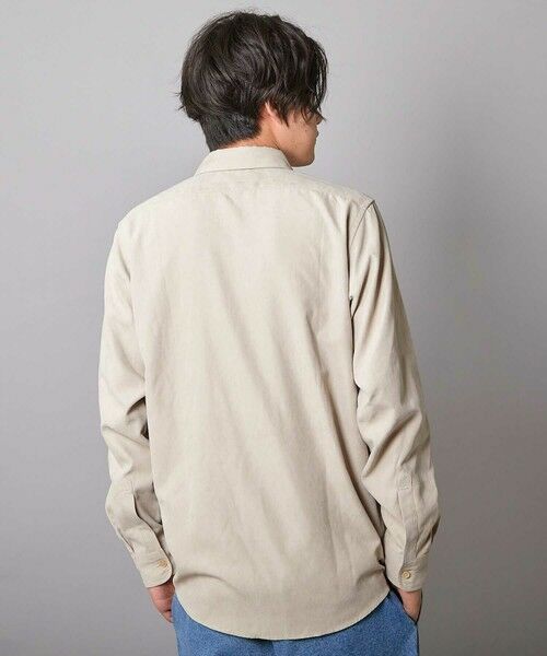 MEN'S BIGI / メンズビギ シャツ・ブラウス | リラックスフィット フェイクスウェードシャツ | 詳細3