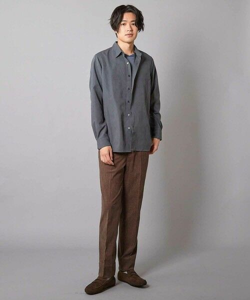 MEN'S BIGI / メンズビギ シャツ・ブラウス | リラックスフィット フェイクスウェードシャツ | 詳細10