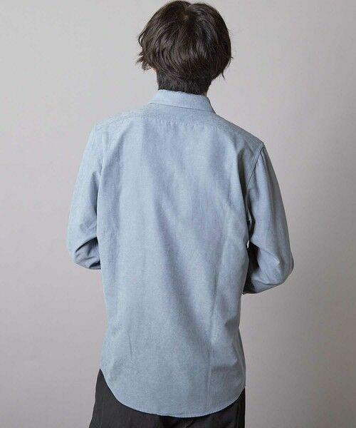 MEN'S BIGI / メンズビギ シャツ・ブラウス | リラックスフィット フェイクスウェードシャツ | 詳細13
