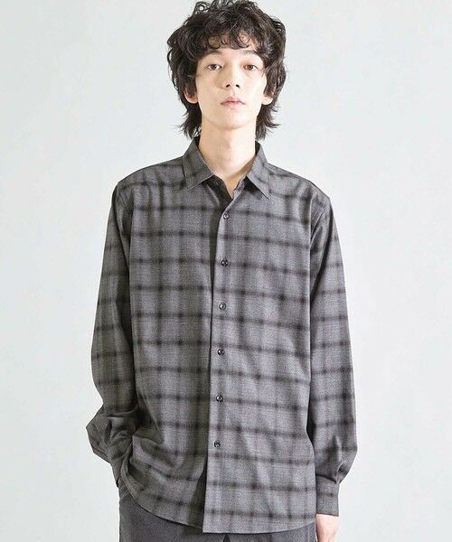 MEN'S BIGI / メンズビギ シャツ・ブラウス | トロピカルチェックシャツ | 詳細1