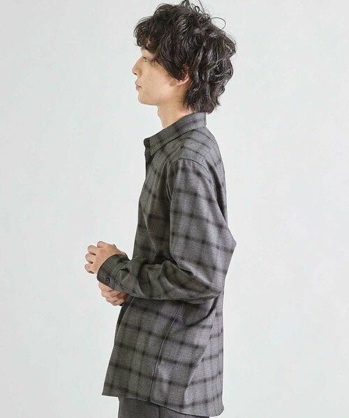 MEN'S BIGI / メンズビギ シャツ・ブラウス | トロピカルチェックシャツ | 詳細2