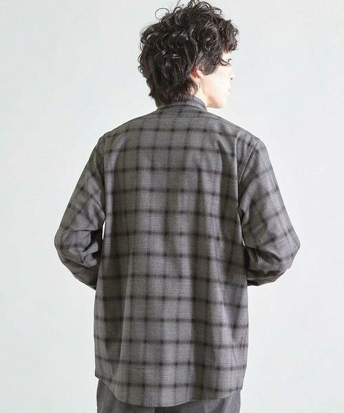 MEN'S BIGI / メンズビギ シャツ・ブラウス | トロピカルチェックシャツ | 詳細3