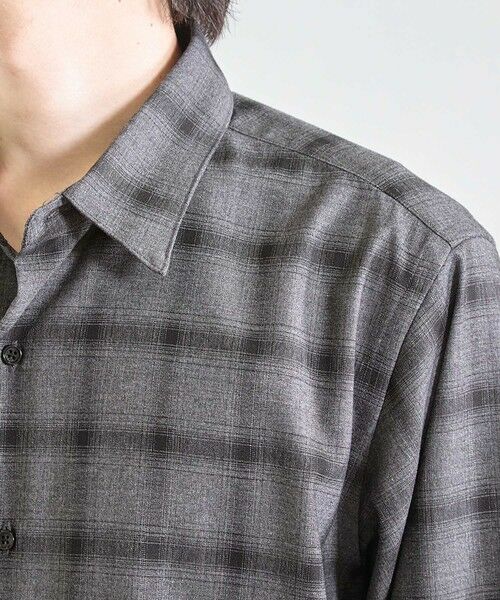 MEN'S BIGI / メンズビギ シャツ・ブラウス | トロピカルチェックシャツ | 詳細4