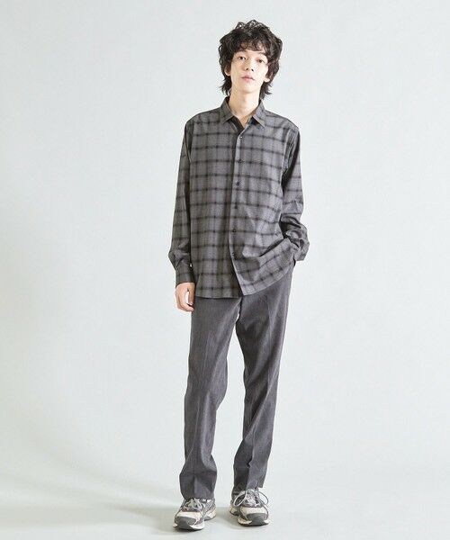 MEN'S BIGI / メンズビギ シャツ・ブラウス | トロピカルチェックシャツ | 詳細5