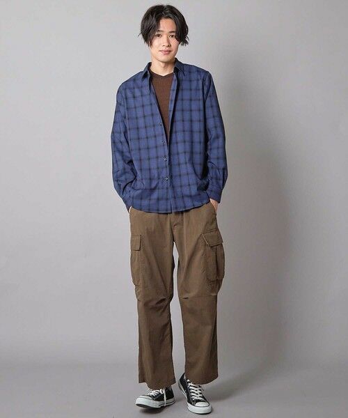 MEN'S BIGI / メンズビギ シャツ・ブラウス | トロピカルチェックシャツ | 詳細10