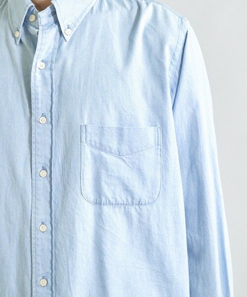 MEN'S BIGI / メンズビギ シャツ・ブラウス | ブリーチ加工デニムシャツ | 詳細5