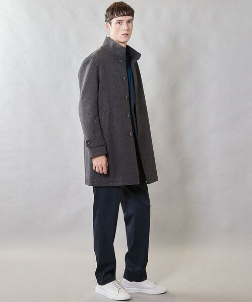 MEN'S BIGI / メンズビギ その他アウター | ウール調ヘリンボーンコート | 詳細6