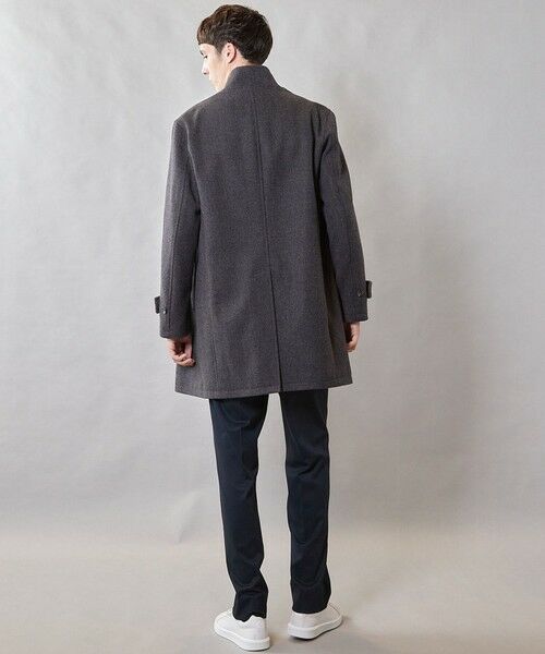 MEN'S BIGI / メンズビギ その他アウター | ウール調ヘリンボーンコート | 詳細7