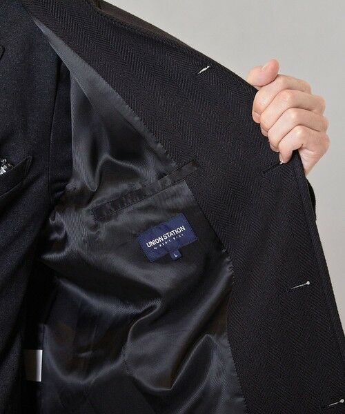 MEN'S BIGI / メンズビギ その他アウター | ウール調ヘリンボーンコート | 詳細14