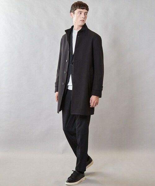 MEN'S BIGI / メンズビギ その他アウター | ウール調ヘリンボーンコート | 詳細15