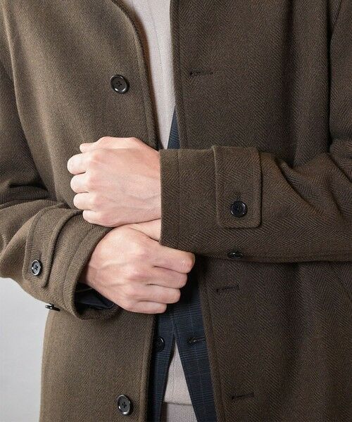 MEN'S BIGI / メンズビギ その他アウター | ウール調ヘリンボーンコート | 詳細27