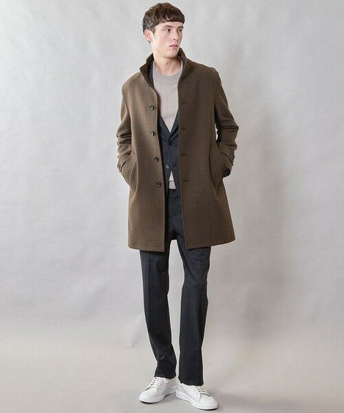 MEN'S BIGI / メンズビギ その他アウター | ウール調ヘリンボーンコート | 詳細22