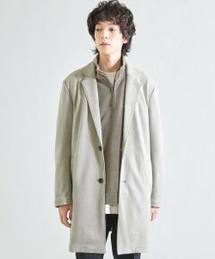 MEN'S BIGI / メンズビギ その他アウター | ビーガンスウェード チェスターコート