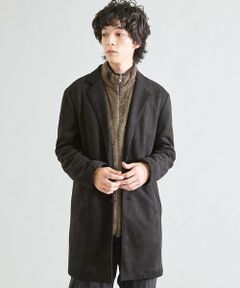 MEN'S BIGI / メンズビギ その他アウター | ビーガンスウェード チェスターコート