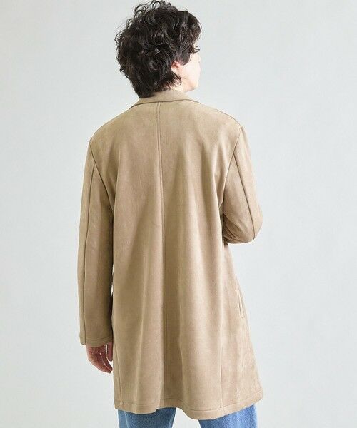 MEN'S BIGI / メンズビギ その他アウター | ビーガンスウェード チェスターコート | 詳細3