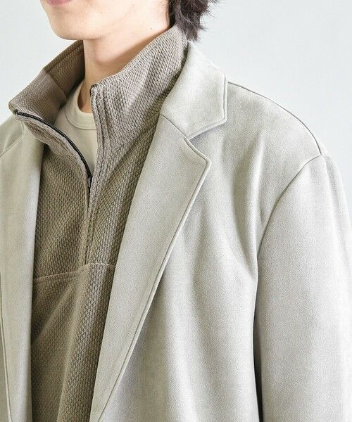 MEN'S BIGI / メンズビギ その他アウター | ビーガンスウェード チェスターコート | 詳細12