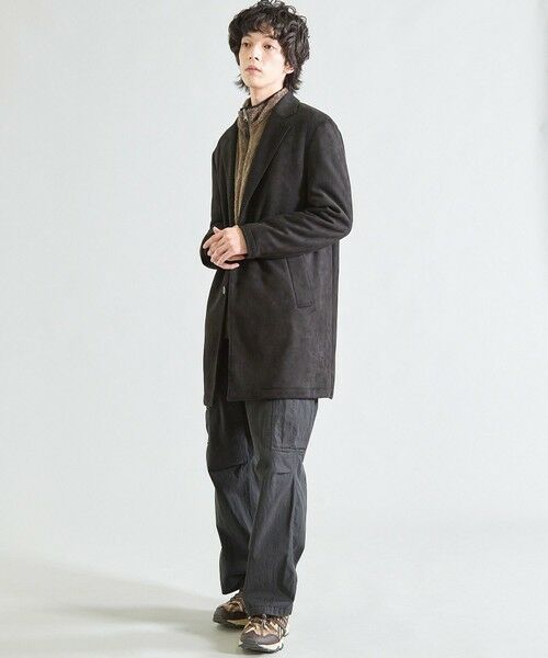 MEN'S BIGI / メンズビギ その他アウター | ビーガンスウェード チェスターコート | 詳細17