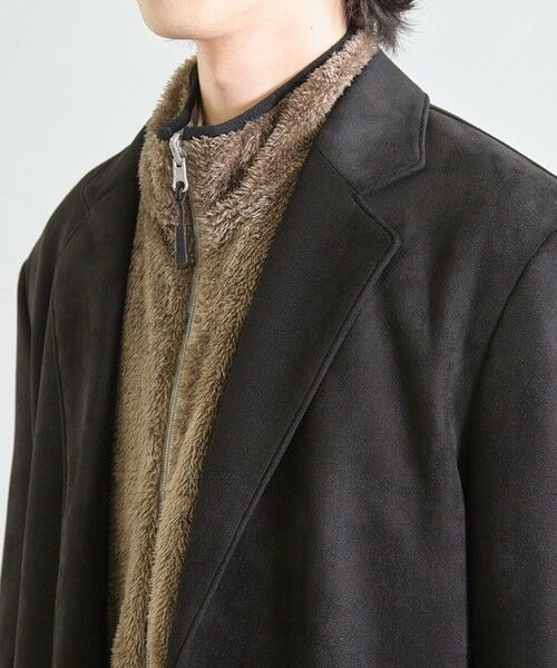 MEN'S BIGI / メンズビギ その他アウター | ビーガンスウェード チェスターコート | 詳細18