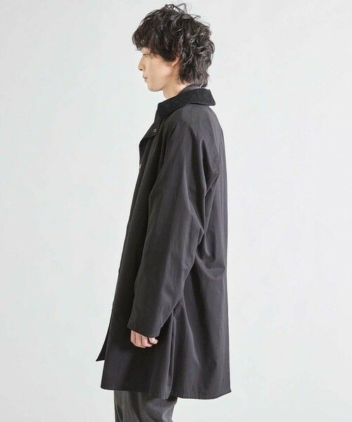 MEN'S BIGI / メンズビギ ステンカラーコート | 2WAY ピーチスキンステンカラーコート | 詳細2