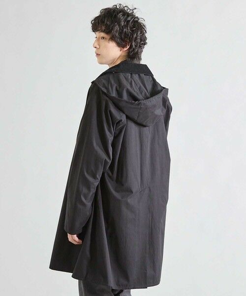 MEN'S BIGI / メンズビギ ステンカラーコート | 2WAY ピーチスキンステンカラーコート | 詳細9