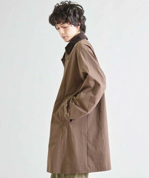 MEN'S BIGI / メンズビギ ステンカラーコート | 2WAY ピーチスキンステンカラーコート | 詳細14