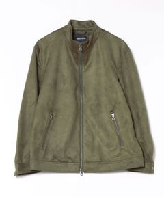 MEN'S BIGI / メンズビギ ブルゾン | ビーガンスウェード ジップブルゾン