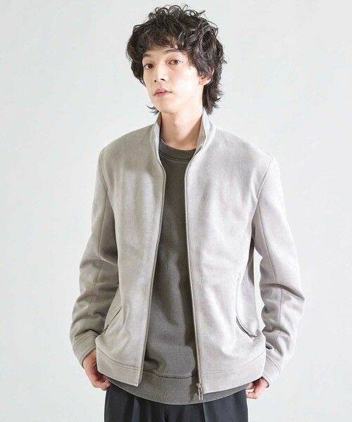MEN'S BIGI / メンズビギ ブルゾン | ビーガンスウェード ジップブルゾン | 詳細7
