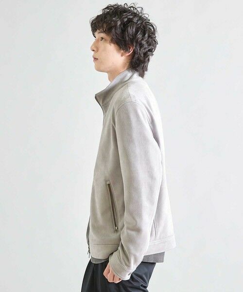 MEN'S BIGI / メンズビギ ブルゾン | ビーガンスウェード ジップブルゾン | 詳細8
