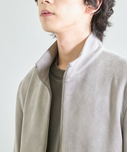 MEN'S BIGI / メンズビギ ブルゾン | ビーガンスウェード ジップブルゾン | 詳細10