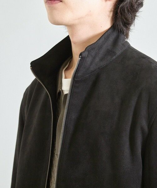 MEN'S BIGI / メンズビギ ブルゾン | ビーガンスウェード ジップブルゾン | 詳細15