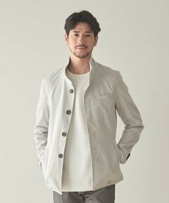 MEN'S BIGI / メンズビギ ブルゾン | スーパーストレッチT/Cツイルスタンドカラーブルゾン